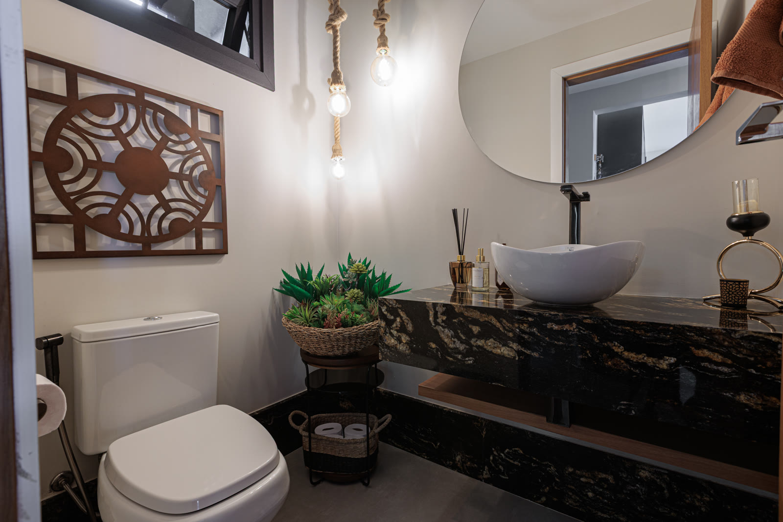 Residência · Lavabo
