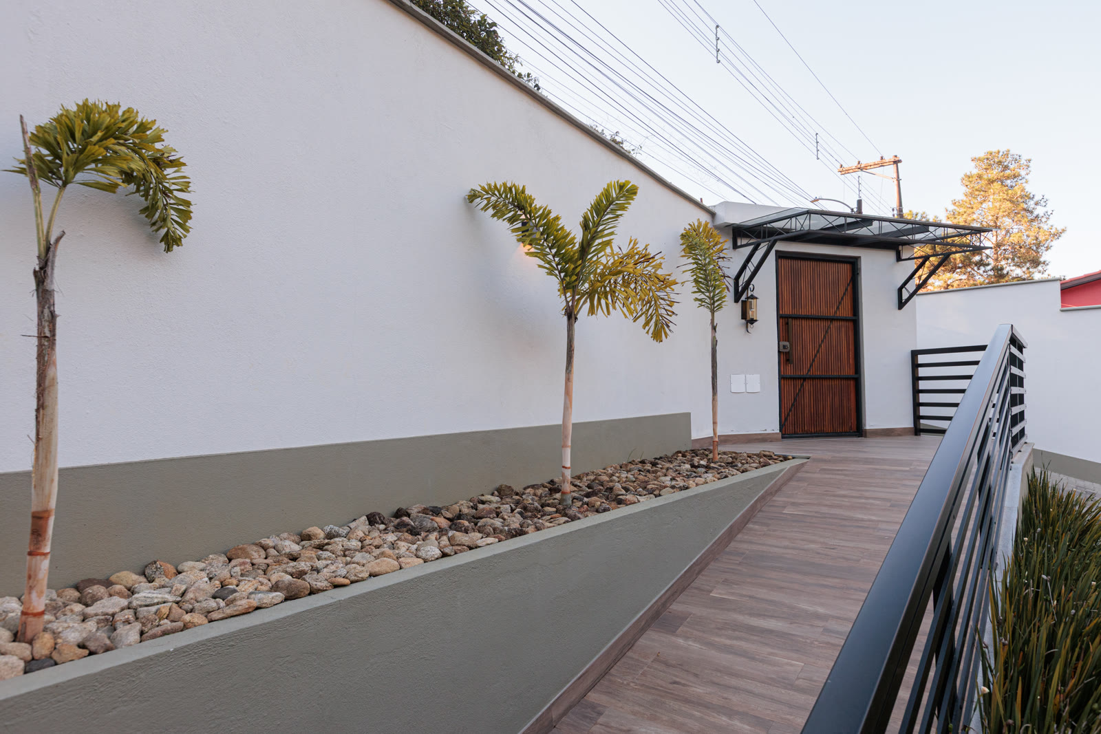 Residência · Porta de pedestre