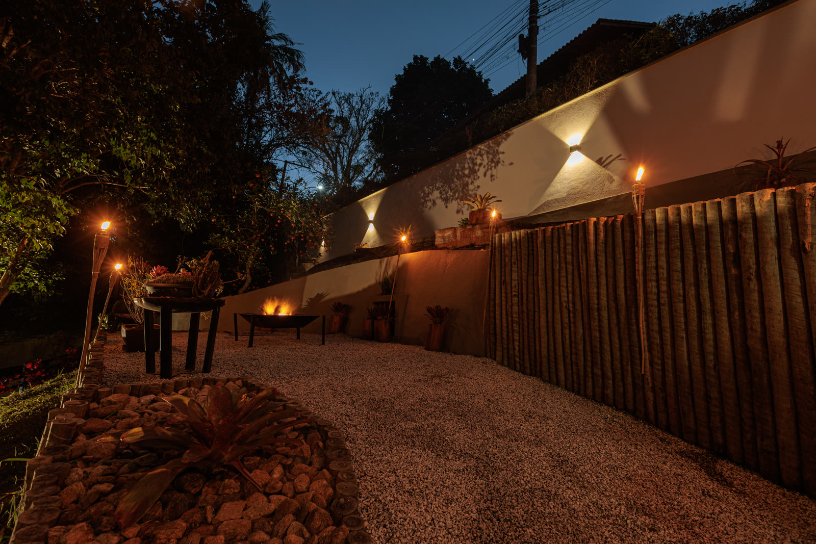 Residência · Casa a noite